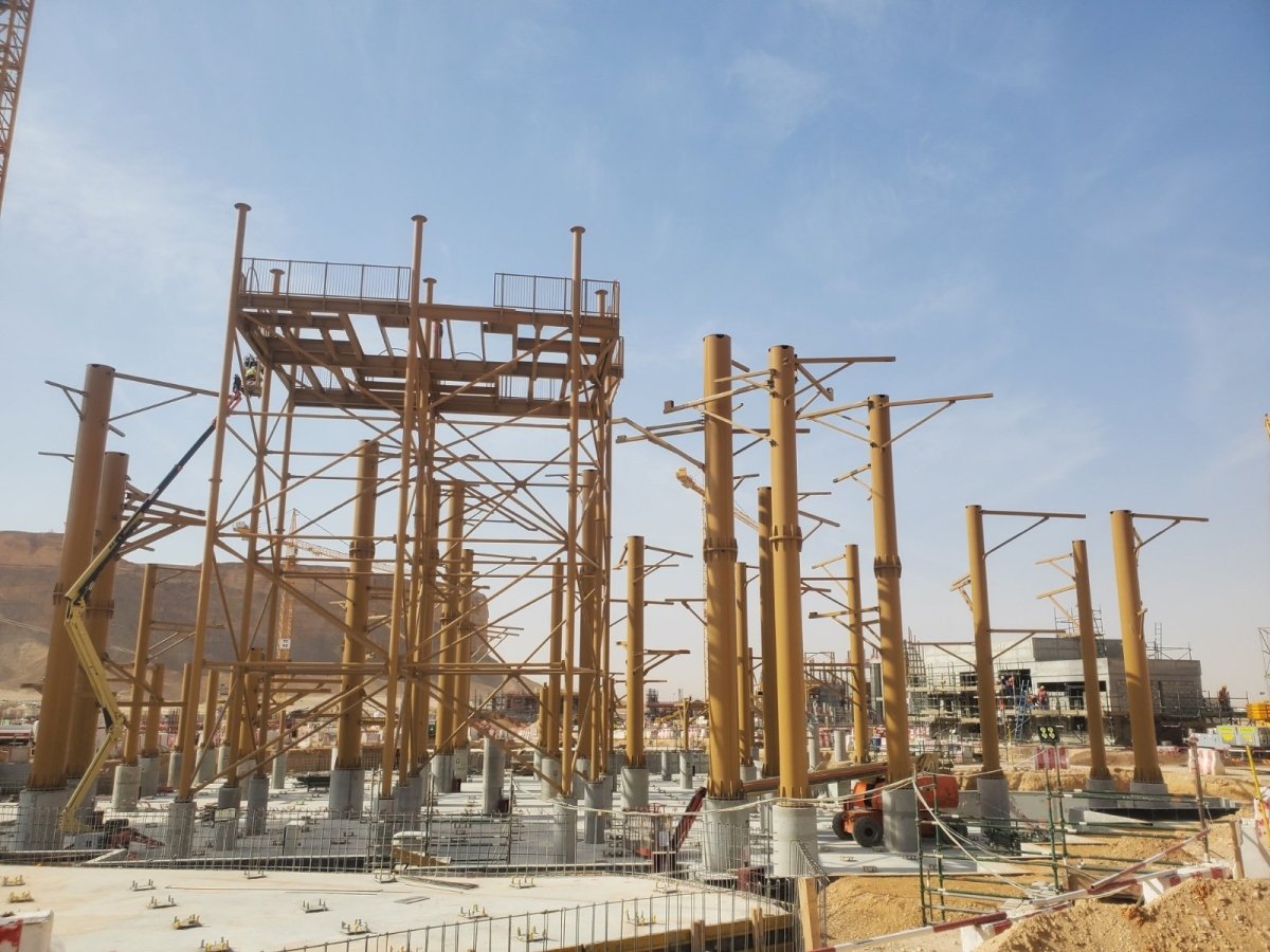 تصنيع الهياكل الفولاذية