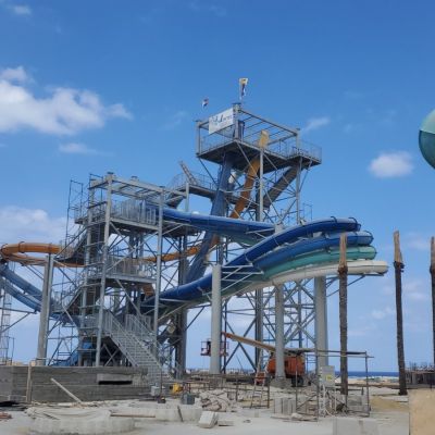 توريد وتركيب الهياكل الفولاذية 